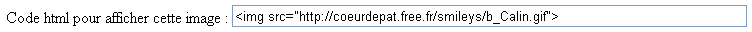 Le code html apparat