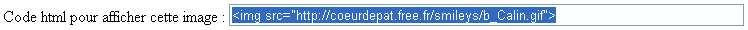 Slectionner le code
